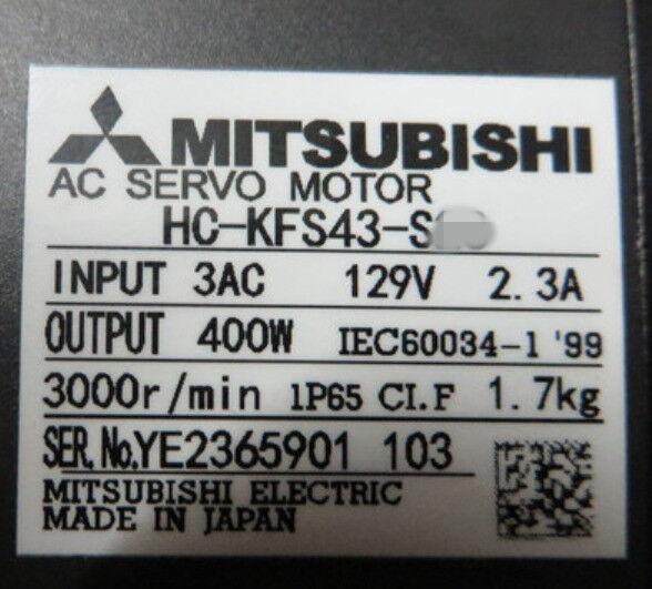 MITSUBISHI AC SERVO MOTOR HC-KFS46-S13 NEW ORIGINAL FREE EXPEDITE SHIPPING