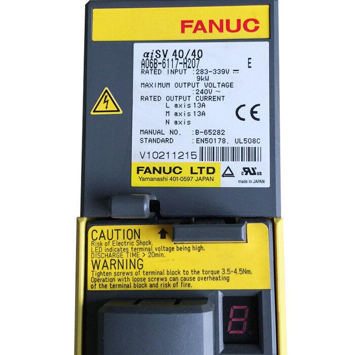 NEW FANUC SERVO AMPLIFIER A06B-6117-H207 A06B6117H207 FREE EXPEDITED SHIPPING