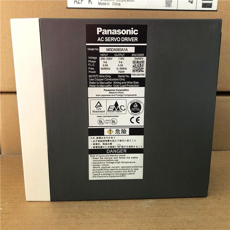 PANASONIC AC SERVO DRIVER MSDA083A1A NEW ORIGINAL FREE EXPEDITED SHIPPING