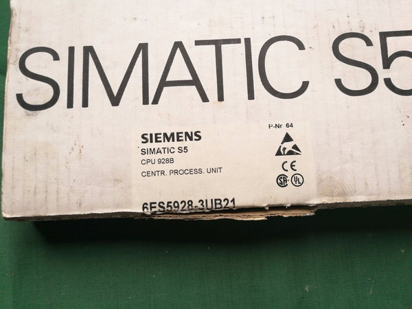NEW ORIGINAL SIEMENS CENTRAL PROCESS UNIT 6ES5928-3UB21 FREE EXPEDITED SHIPPING