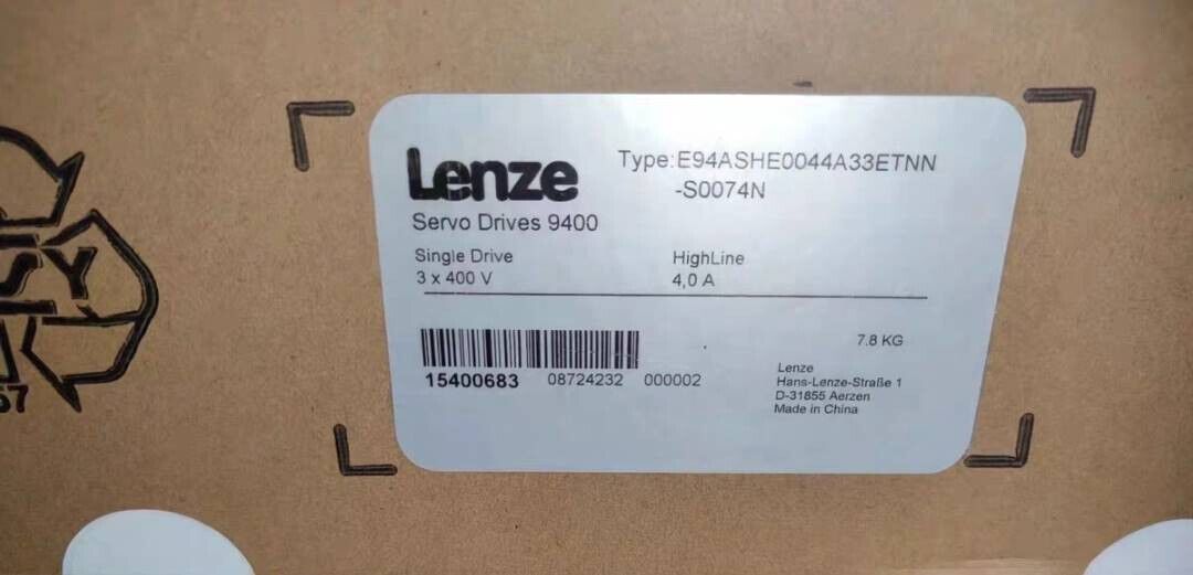 NEW LENZE E94ASHE0044A33ETNN-S0074N SERVO DRIVE  E94ASHE0044A33ETNN-S0074N