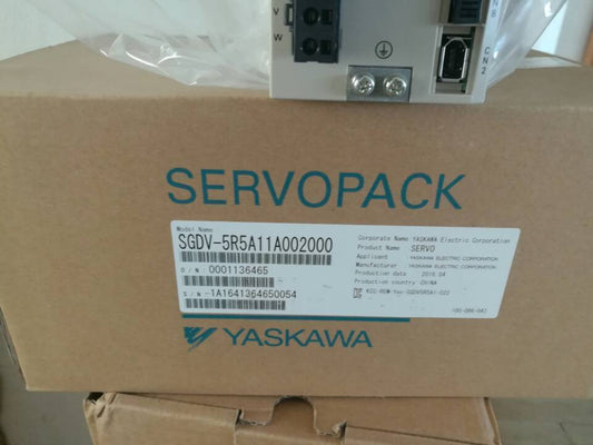 NEW YASKAWA AC SERVO DRIVER SGDV-5R5A11A SGDV-5R5A11A002000 FREE EXPEDITED SHIP