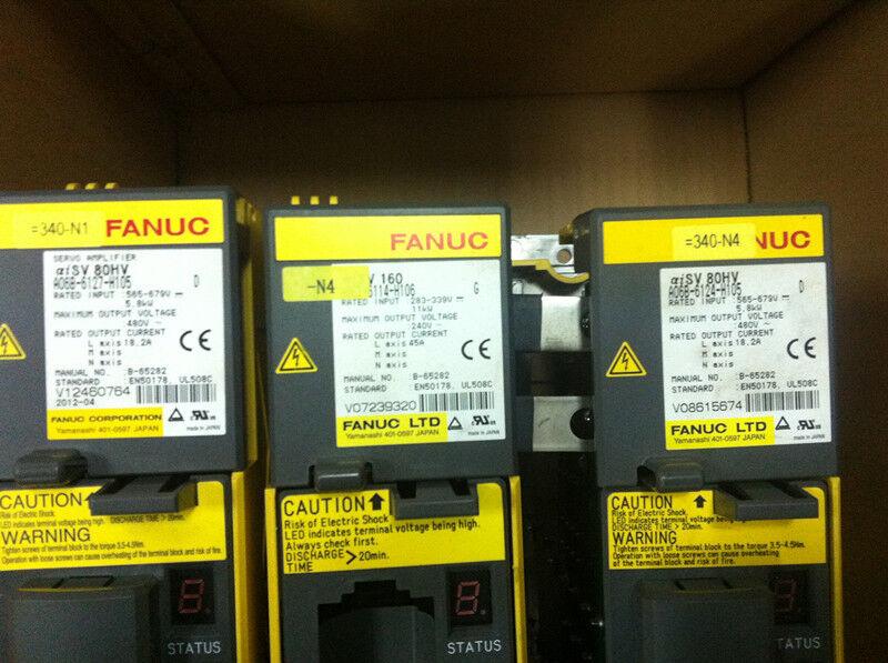 USED FANUC SERVO AMPLIFIER A06B-6114-H106 A06B6114H106 FREE EXPEDITED SHIPPING