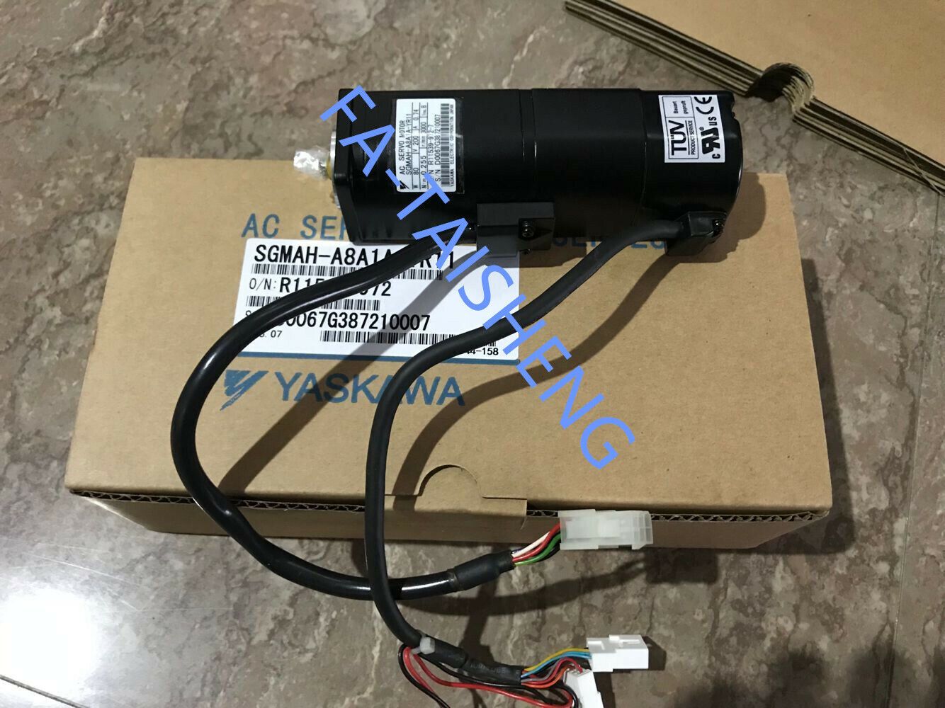 1PC YASKAWA AC SERVO MOTOR SGMAH-A8A1A-YR11 NEW ORIGINAL FREE EXPEDITED SHIPPING