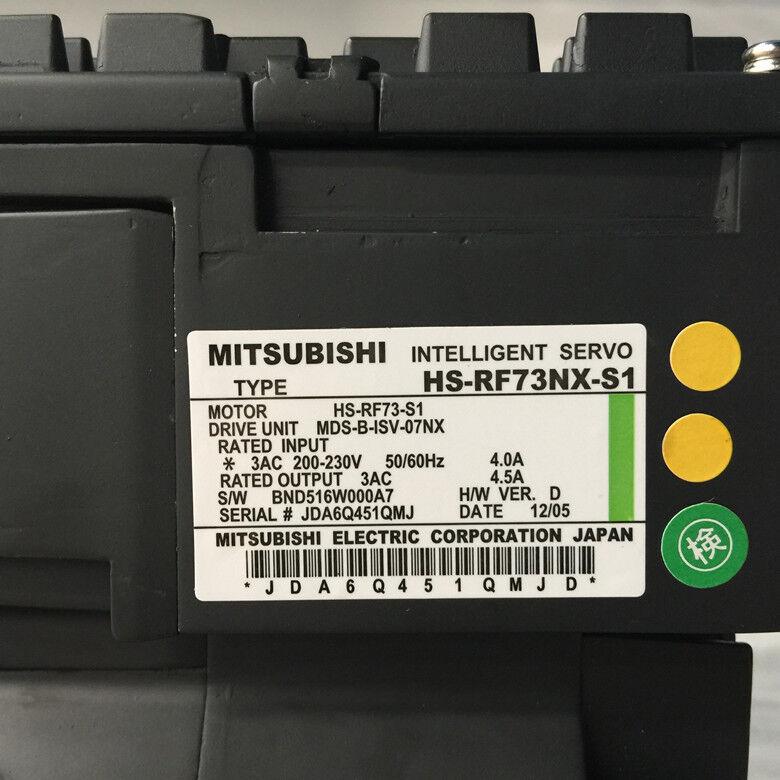 NEW MITSUBISHI AC SERVO MOTOR HS-RF73NX-S1 HS-RF73-S1 FREE EXPEDITED SHIPPING