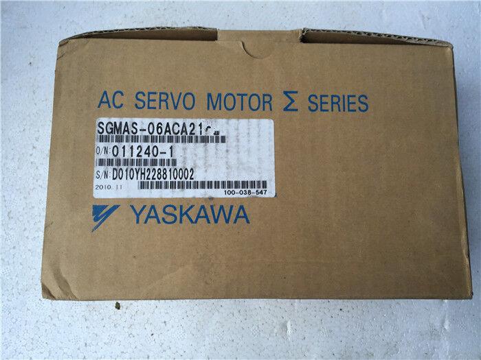 NEW ORIGINAL YASKAWA AC SERVO MOTOR SGMAS-06ACA21 FREE EXPEDITED SHIPPING