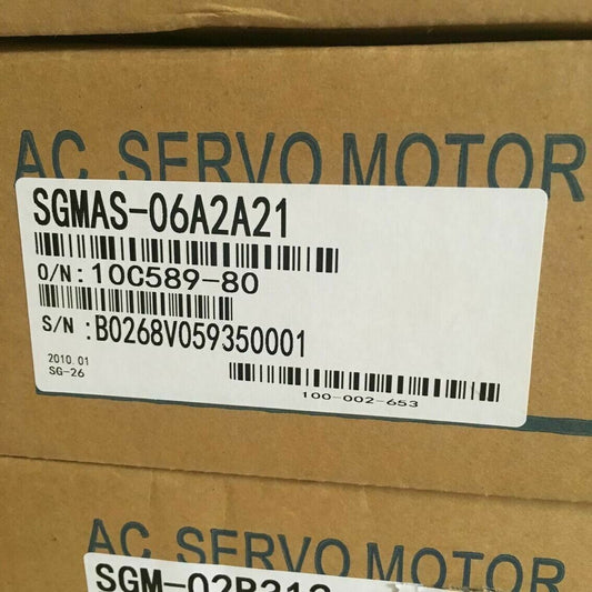 YASKAWA AC SERVO MOTOR SGMAS-06A2A21 SGMAS06A2A21 NEW FREE EXPEDITED SHIPPING