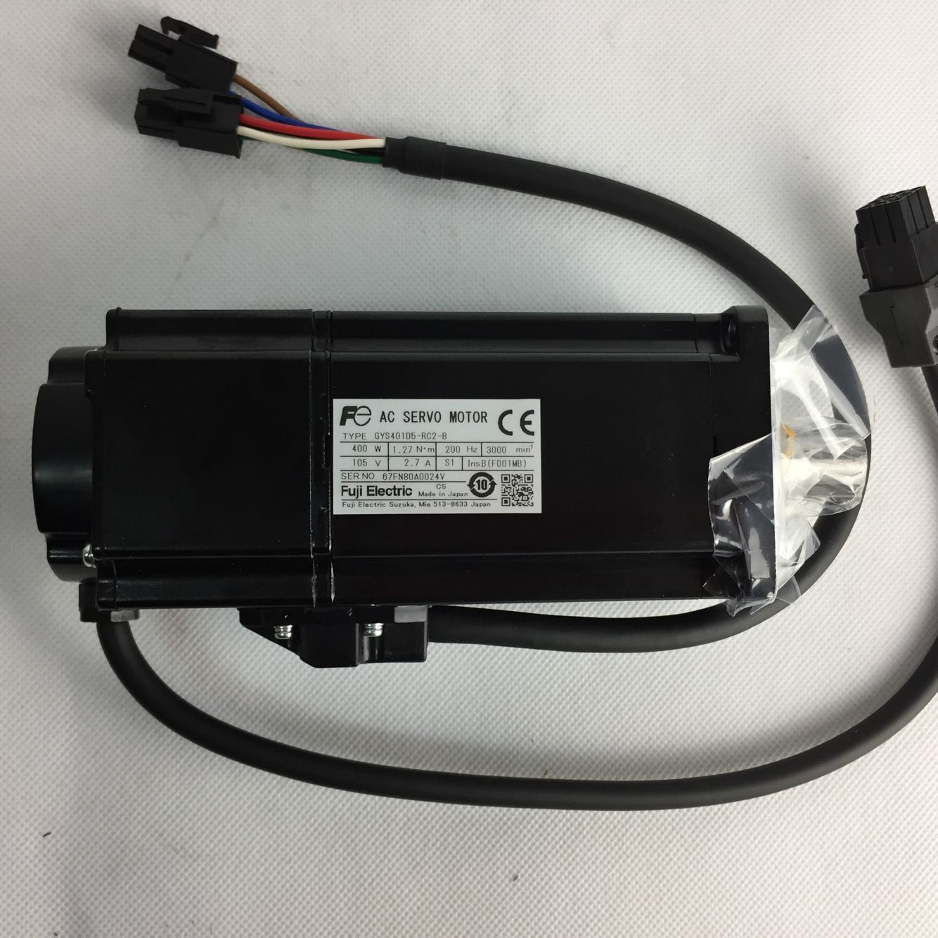 FUJI AC SERVO MOTOR GYS401D5-RC2-B GYS401D5RC2B FREE EXPEDITED SHIPPING