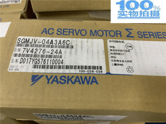 YASKAWA SERVO MOTOR SGMJV-04A3A6C SGMJV04A3A6C NEW FREE EXPEDITED SHIPPING