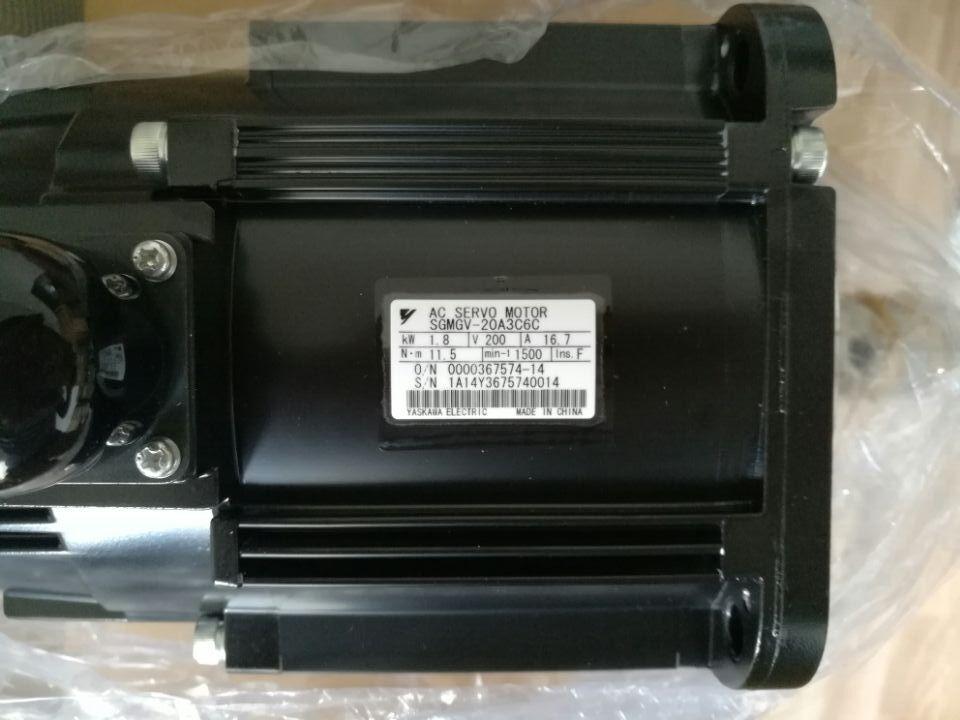 YASKAWA AC SERVO MOTOR SGMGV-20A3C6C NEW ORIGINAL FREE EXPEDITED SHIPPING