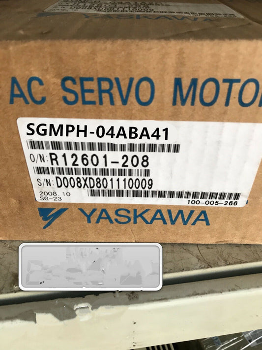 YASKAWA AC SERVO MOTOR SGMPH-04ABA41 SGMPH-04ABA41 NEW FREE EXPEDITED SHIPPING