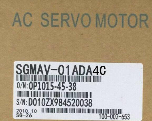 1PC YASKAWA AC SERVO MOTOR SGMAV-01ADA4C NEW ORIGINAL FREE EXPEDITED SHIPPING