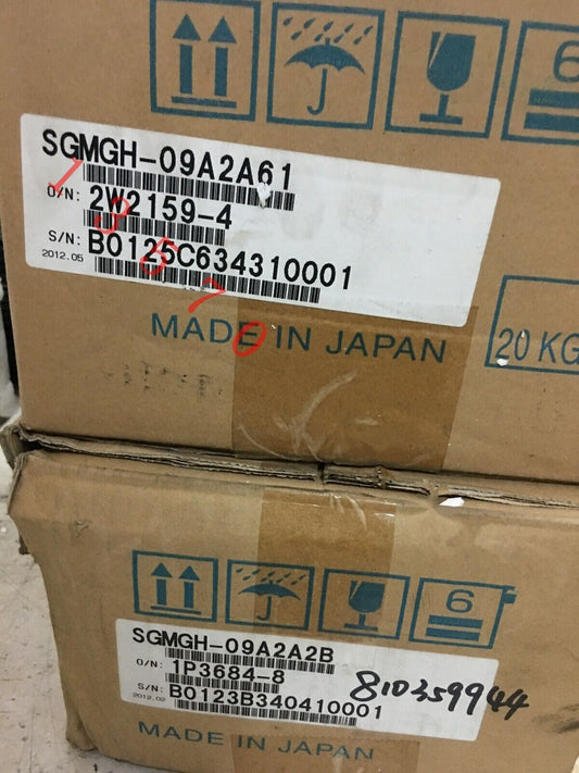 YASKAWA AC SERVO MOTOR SGMGH-09A2A61 SGMGH09A2A61 NEW FREE EXPEDITED SHIPPING