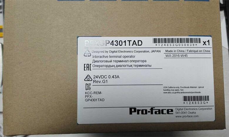 NEW PROFACE PFXGP4301TADW TOUCH SCREEN PFXGP4301TADW GP-4301TW EXPEDITED SHIPING