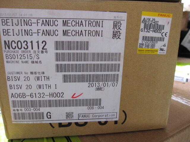 NEW ORIGINAL 1PC FANUC SERVO AMPLIFIER A06B-6132-H002 FREE EXPEDITED SHIPPING