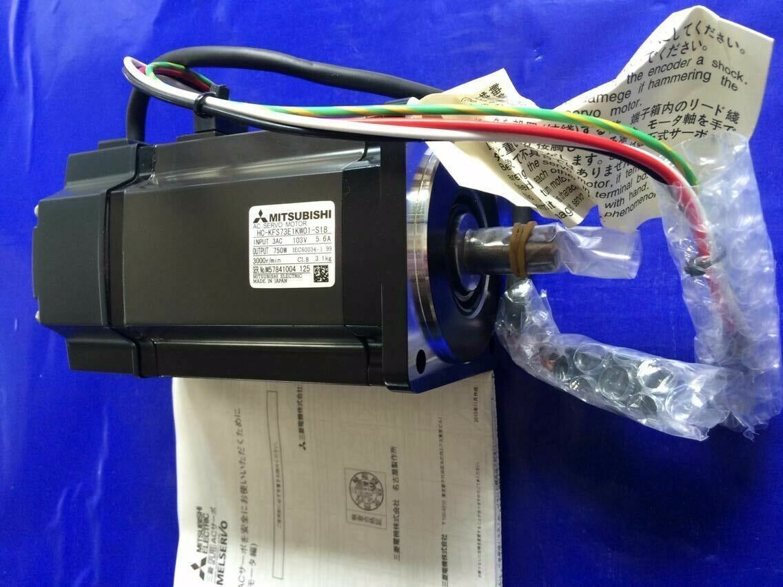 MITSUBISHI AC SERVO MOTOR HC-KFS73E1KW01-S18 NEW FREE EXPEDITED SHIPPING