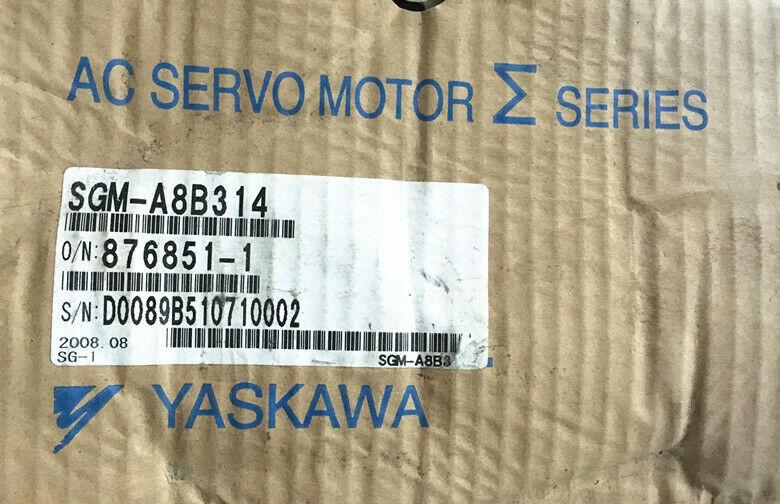 1PC YASKAWA AC SERVO MOTOR SGM-A8B314 NEW ORIGINAL FREE EXPEDITED SHIPPING