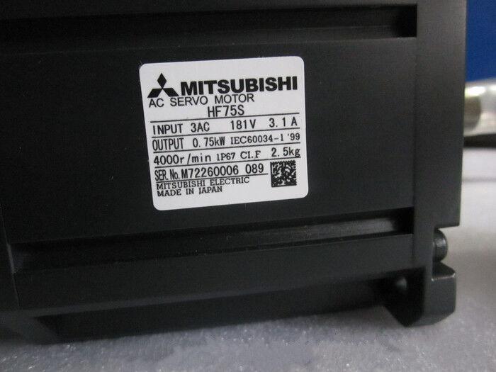 NEW IN BOX MITSUBISHI AC SERVO MOTOR HF75T-A48 HF75TA48 FREE EXPEDITED SHIPPING