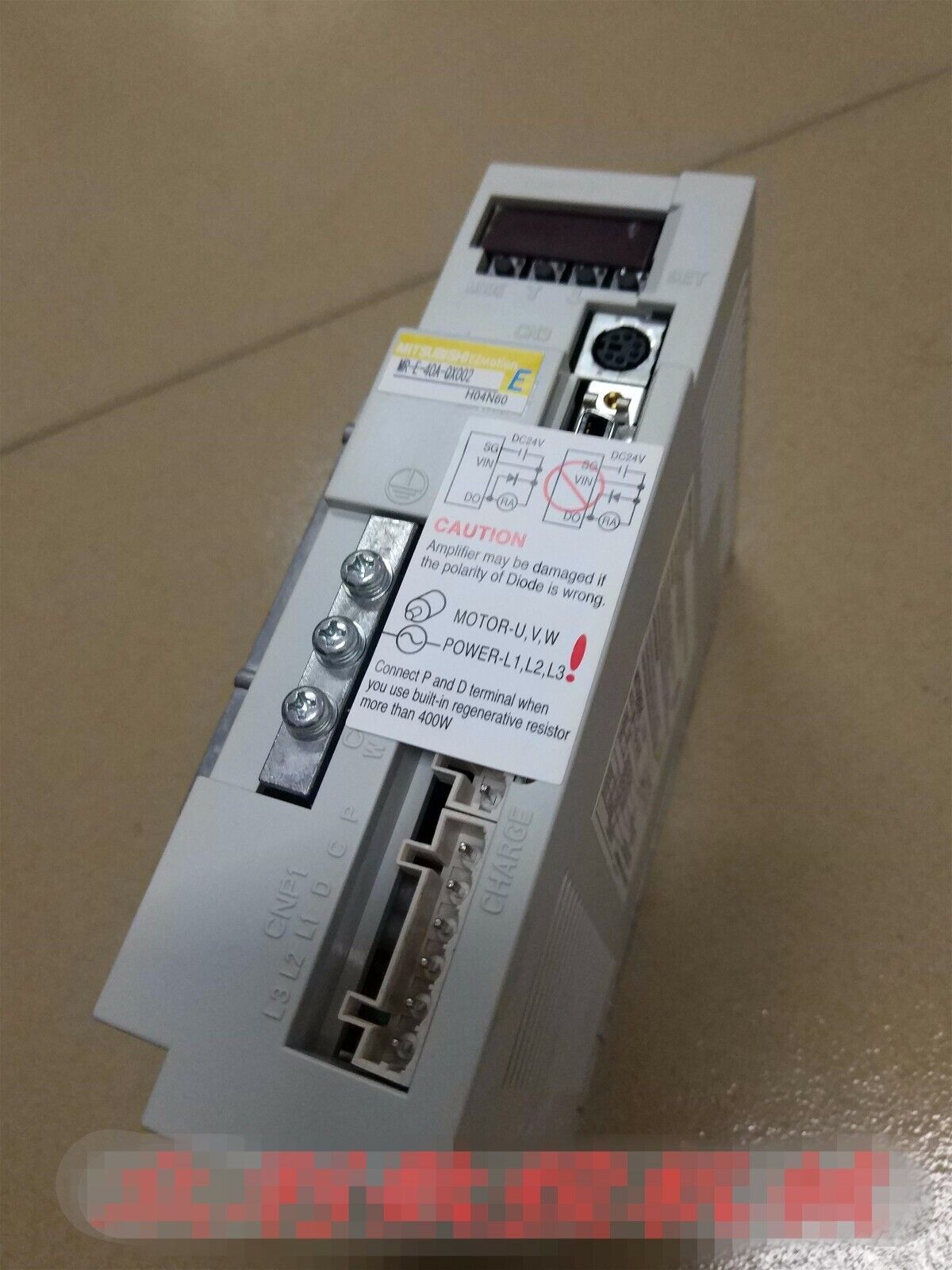 MITSUBISHI AC SERVO DRIVE MR-E-40A-QX002 MRE40AQX002 NEW FREE EXPEDITED SHIPING