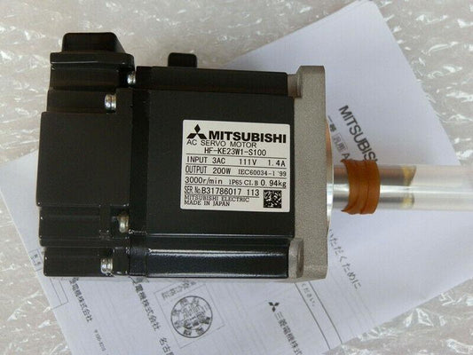 NEW MITSUBISHI AC SERVO MOTOR HF-KE23W1-S100 HFKE23W1S100 FREE EXPEDITED SHIPING