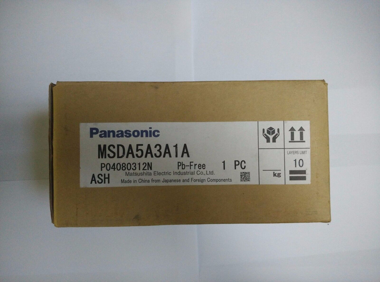 NEW ORIGINAL 1PC PANASONIC AC SERVO DRIVER MSDA5A3A1A FREE EXPEDITED SHIPPING