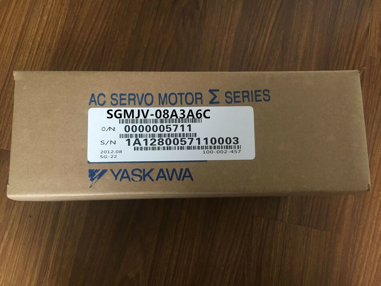 YASKAWA AC SERVO MOTOR SGMJV-08A3A6C SGMJV08A3A6C NEW FREE EXPEDITED SHIPPING