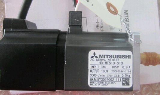 NEW MITSUBISHI AC SERVO MOTOR HC-MFS13-S13 HCMFS13S13 FREE EXPEDITED SHIPPING