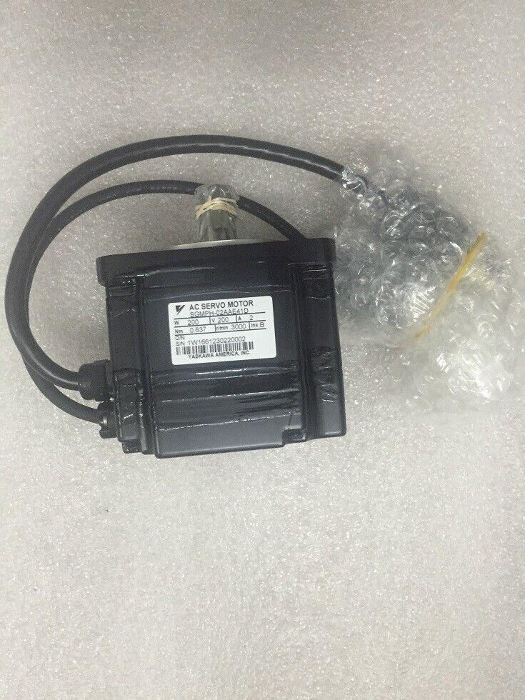 1PC YASKAWA AC SERVO MOTOR SGMPH-02AAE41D NEW ORIGINAL FREE EXPEDITED SHIPPING