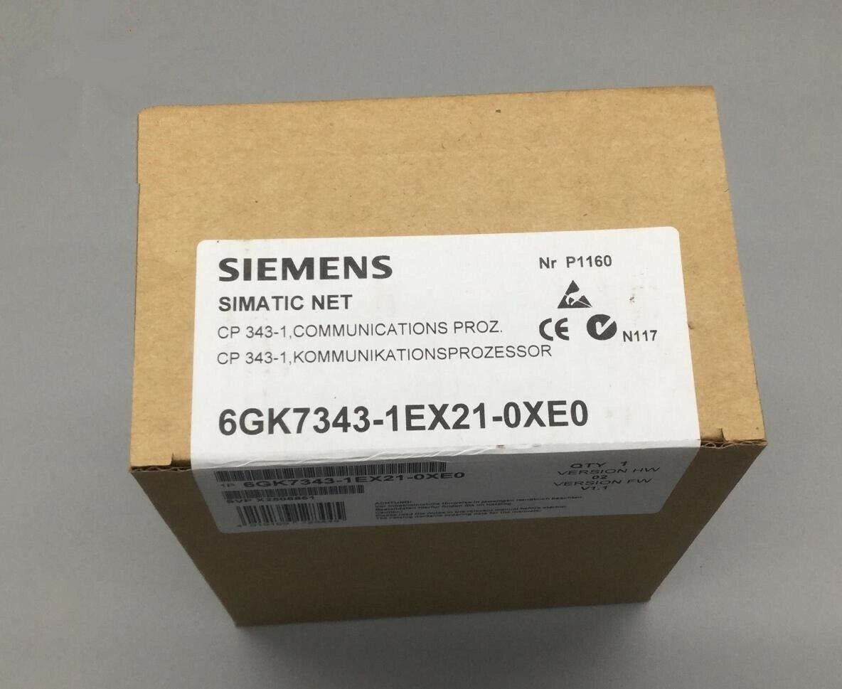 NEW SIEMENS COMMUNICATION PROCESSOR 6GK7343-1EX21-0XE0 6GK73431EX210XE0