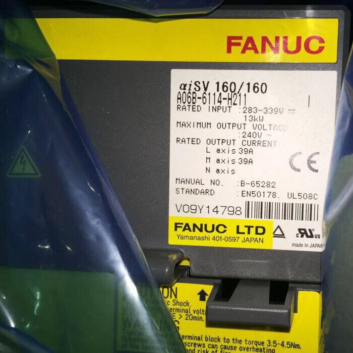 1PC NEW ORIGINAL FANUC SERVO AMPLIFIER A06B-6114-H211 FREE EXPEDITED SHIPPING