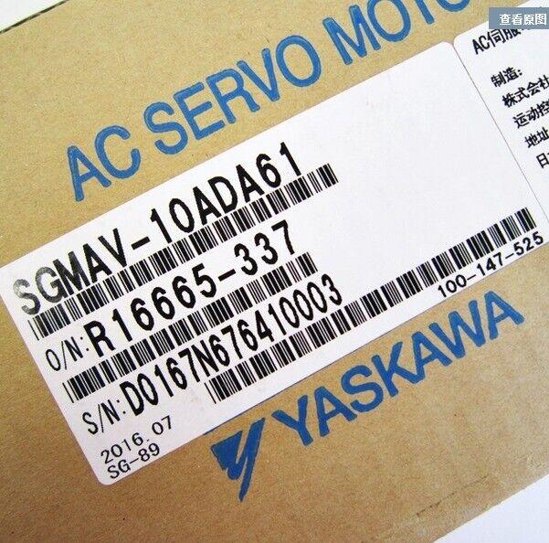 1PC YASKAWA AC SERVO MOTOR SGMAV-10ADA61 NEW ORIGINAL FREE EXPEDITED SHIPPING