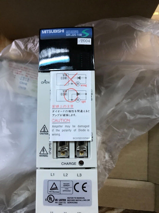 MITSUBISHI AC SERVO DRIVER MR-J2S-10B-T004 NEW ORIGINAL FREE EXPEDITED SHIPPING