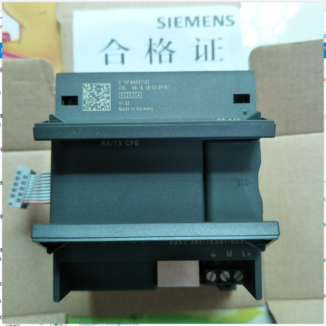 NEW SIEMENS COMMUNICATION PROCESSOR 6GK7243-1EX01-0XE0 FREE EXPEDITED SHIPPING