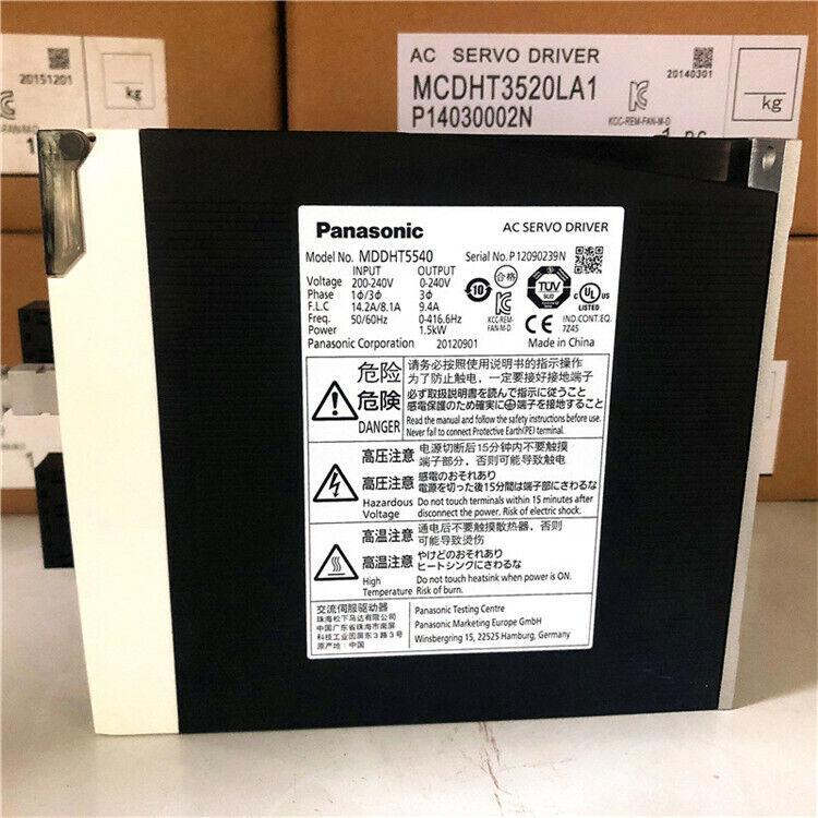 NEW PANASONIC MDDHT5540 AC SERVO DRIVER MDDHT5540 FREE EXPEDITED SHIPPING