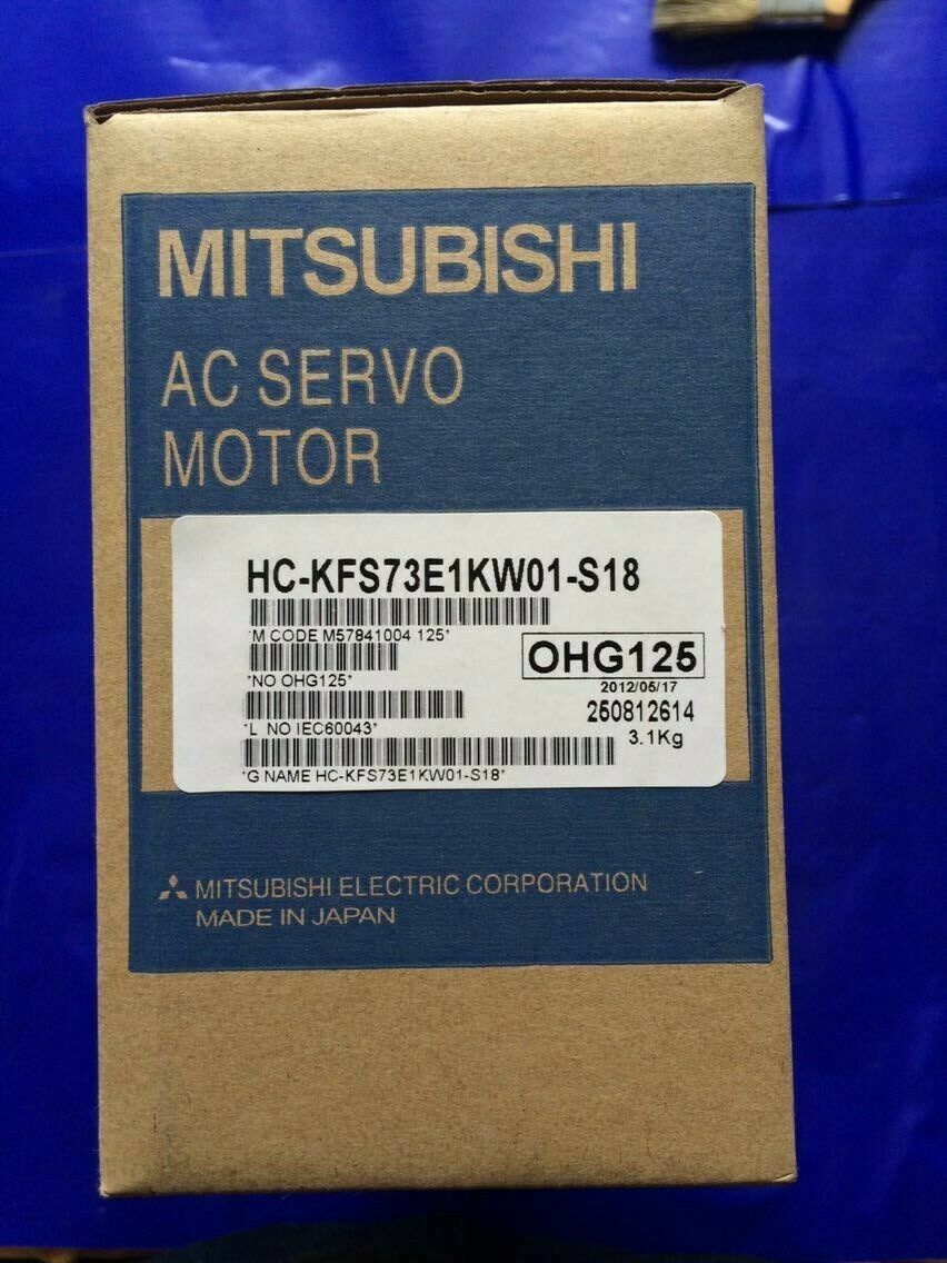 MITSUBISHI AC SERVO MOTOR HC-KFS73E1KW01-S18 NEW FREE EXPEDITED SHIPPING