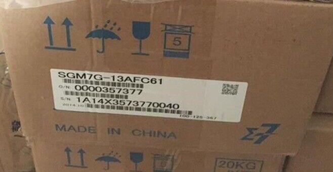 1PC YASKAWA AC SERVO MOTOR SGM7G-13AFC61 NEW ORIGINAL FREE EXPEDITED SHIPPING