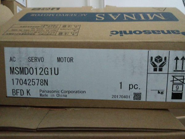 PANASONIC AC SERVO MOTOR MSMD012G1U NEW ORIGINAL FREE EXPEDITED SHIPPING
