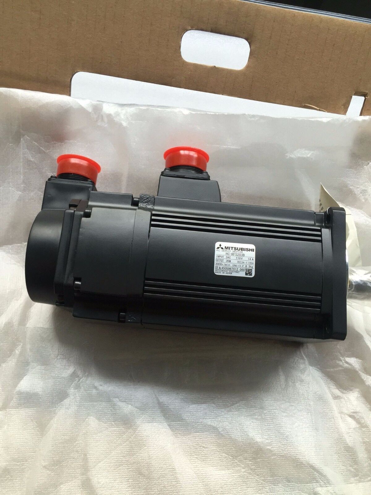 MITSUBISHI HC-RFS203B AC SERVO MOTOR HCRFS203B NEW ORIGINAL EXPEDITED SHIPPING