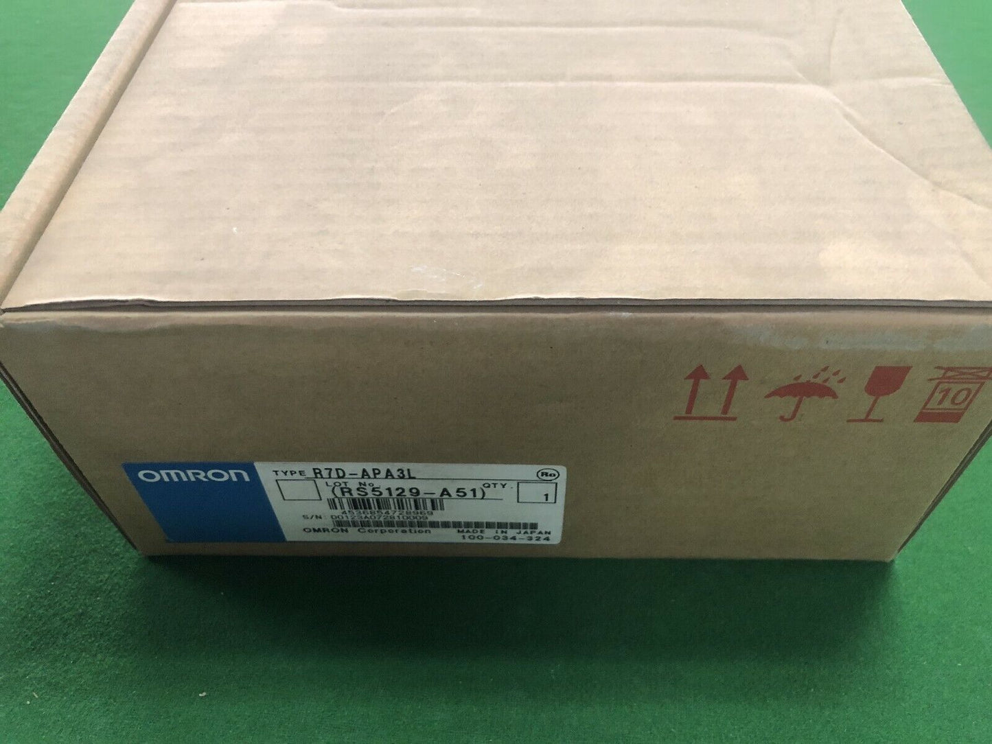 NEW ORIGINAL OMRON AC SERVO DRIVER R7D-APA3L R7DAPA3L FREE EXPEDITED SHIPPING