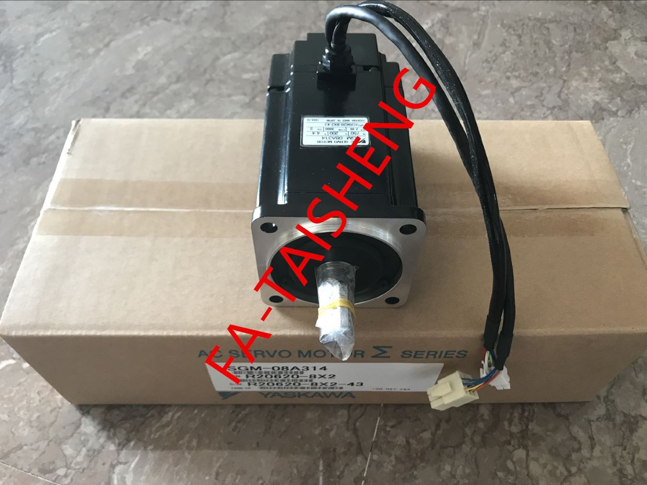 YASKAWA AC SERVO MOTOR SGM-08A314 NEW ORIGINAL FREE EXPEDITED SHIPPING