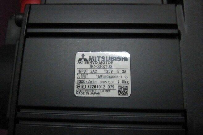 MITSUBISHI AC SERVO MOTOR HC-SFS103  HCSFS103 NEW ORIGINAL FREE SHIPPING