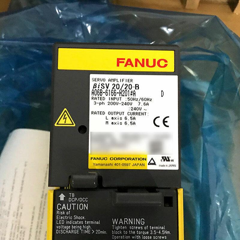 1PC NEW FANUC SERVO AMPLIFIER A06B-6166-H201#A FREE EXPEDITED SHIPPING