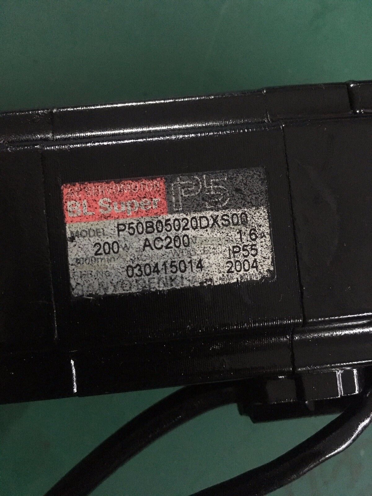 USED SANYO DENKI AC SERVO MOTOR P50B05020DXS00 FREE EXPEDITED SHIPPING