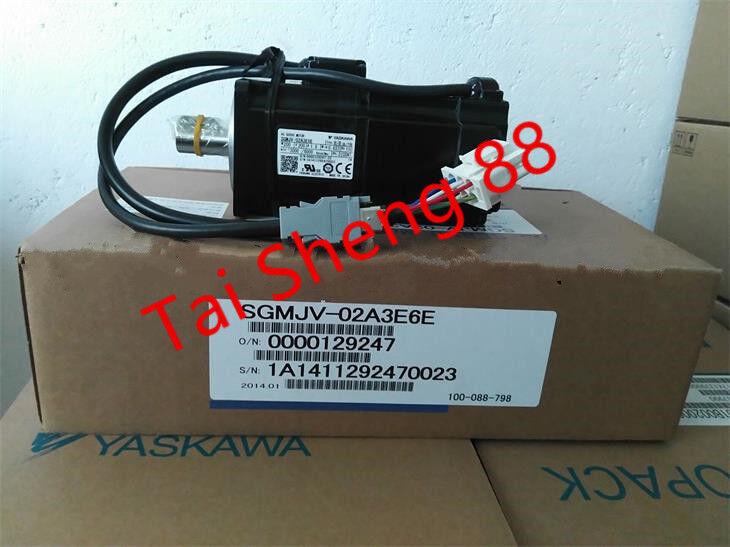 1PC YASKAWA AC SERVO MOTOR SGMJV-02A3E6E  NEW ORIGINAL FREE EXPEDITED SHIPPING