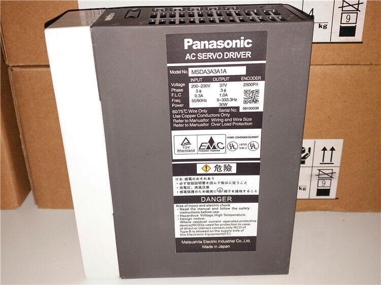 NEW ORIGINAL 1PC PANASONIC AC SERVO DRIVER MSDA3A3A1A FREE EXPEDITED SHIPPING