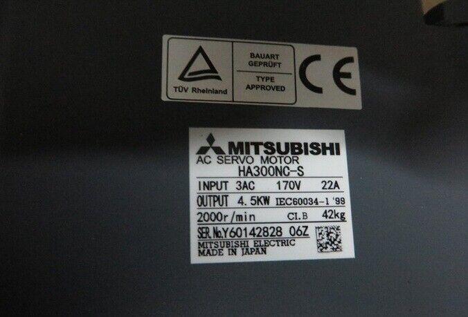 New Mitsubishi Ac Servo Motor HA300NC-S HA300NCS Free Expedited Shipping