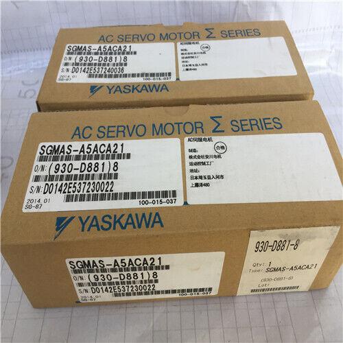 NEW ORIGINAL YASKAWA AC SERVO MOTOR SGMAS-A5ACA21 FREE EXPEDITED SHIPPING