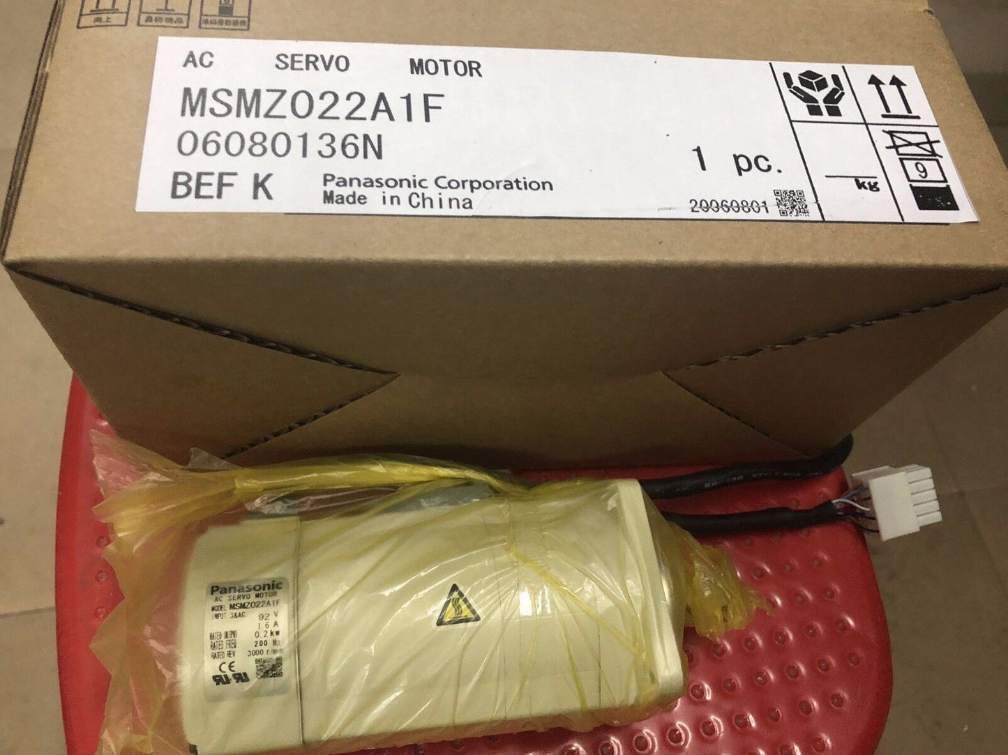 PANASONIC AC SERVO MOTOR MSMZ022A1F NEW ORIGINAL FREE EXPEDITED SHIPPING