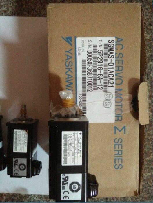 1PC YASKAWA AC SERVO MOTOR SGMAS-01ACA21 NEW ORIGINAL FREE EXPEDITED SHIPPING