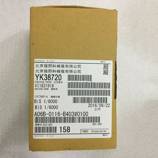 1PC NEW FANUC A06B-0116-B403#0100 SERVO MOTOR A06B0116B403#0100 EXPEDITED SHIP